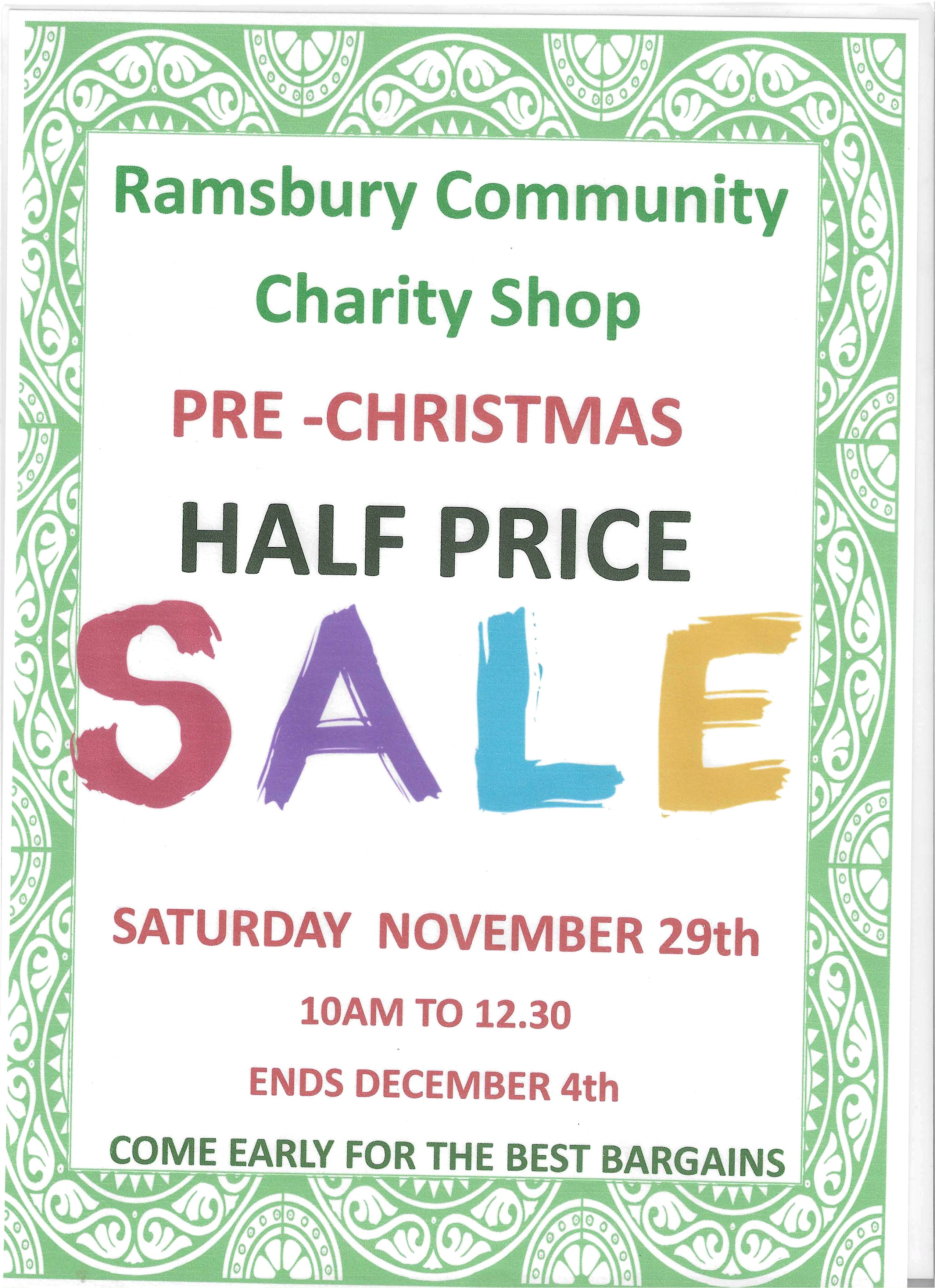 Charity shop Christmas